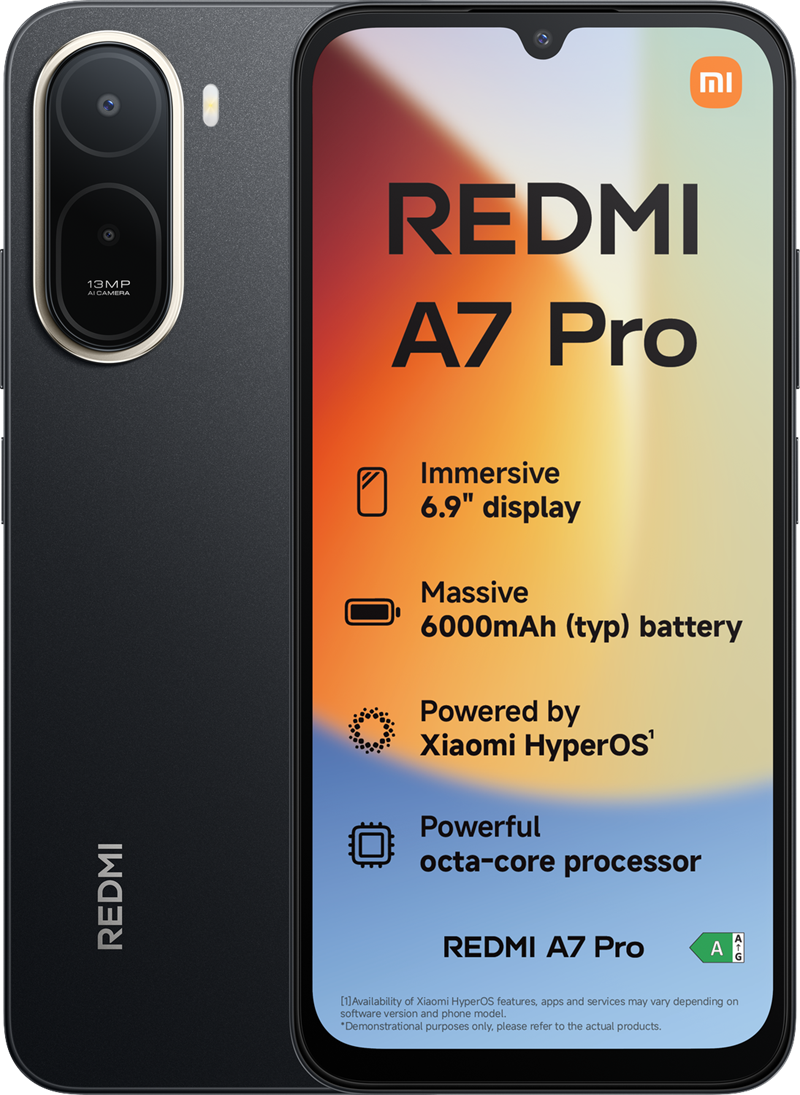 Xiaomi Redmi A7 Pro 4G (64GB/Black) billede